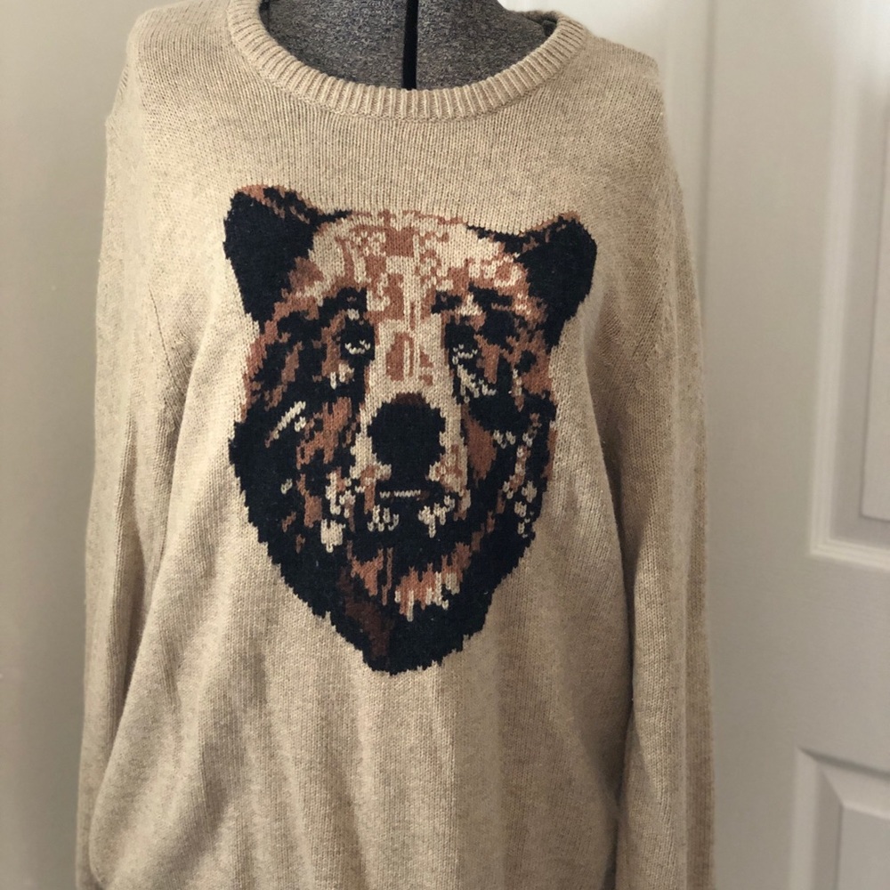 Men’s Old Navy Grizzly Bear Sweater